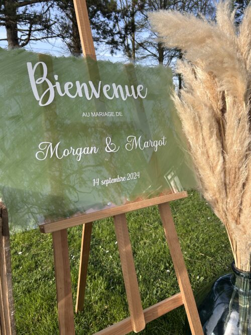 Stickers pour panneau de Bienvenue